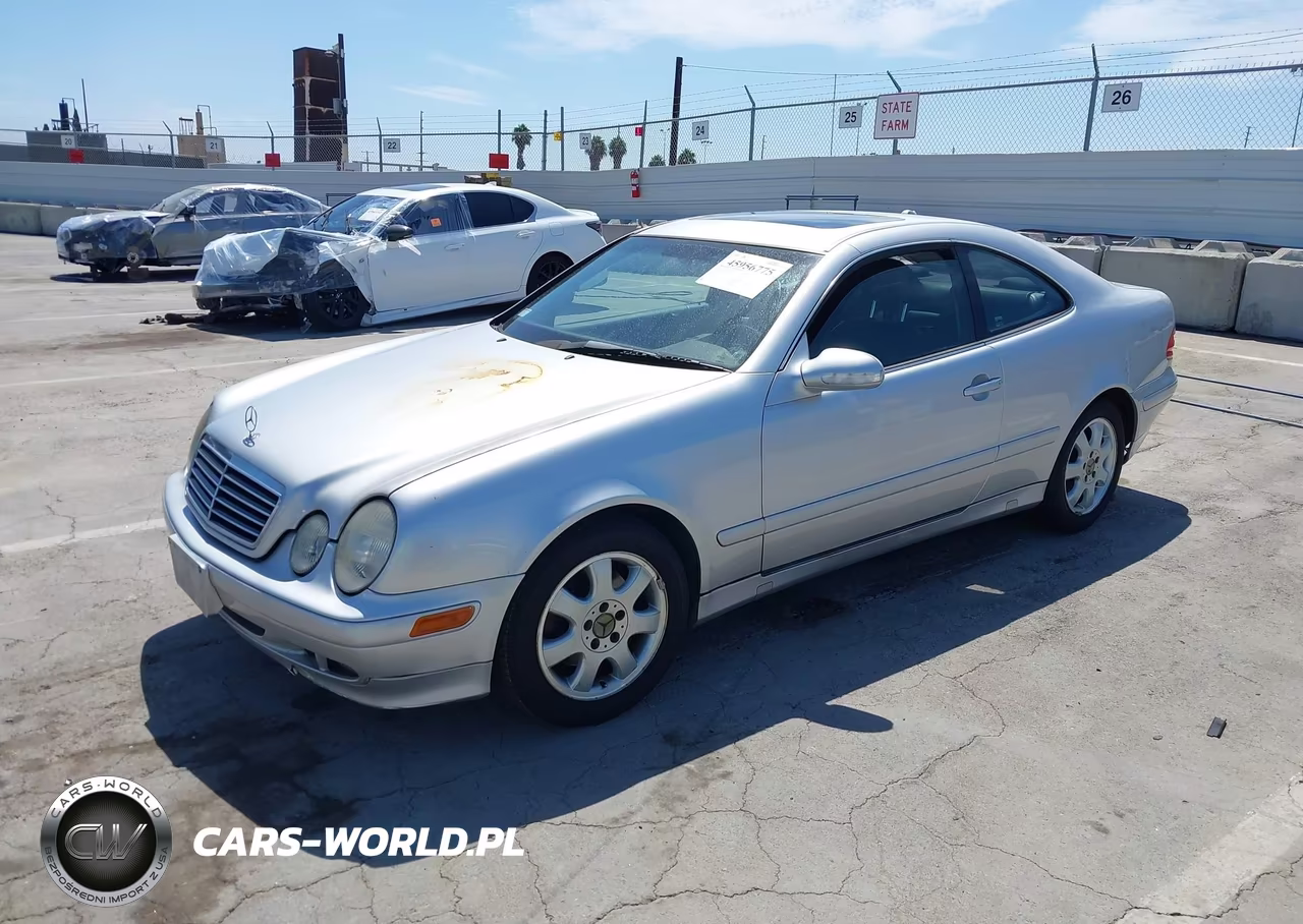 2001 Mercedes-Benz Clk 320 VIN:WDBLJ65G71T081144 - 2