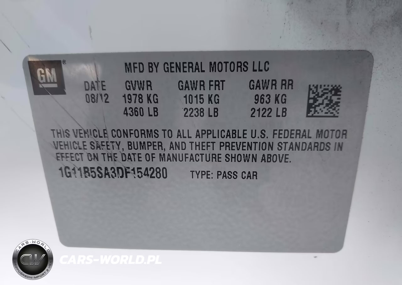 2013 Chevrolet Malibu 1Ls VIN:1G11B5SA3DF154280 - 9
