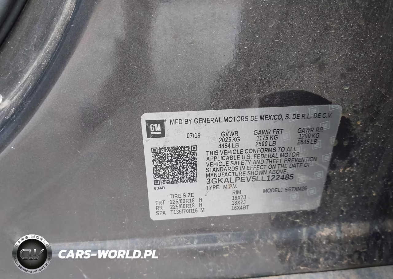 2020 GMC Terrain Fwd Slt VIN:3GKALPEV5LL122485 - 9
