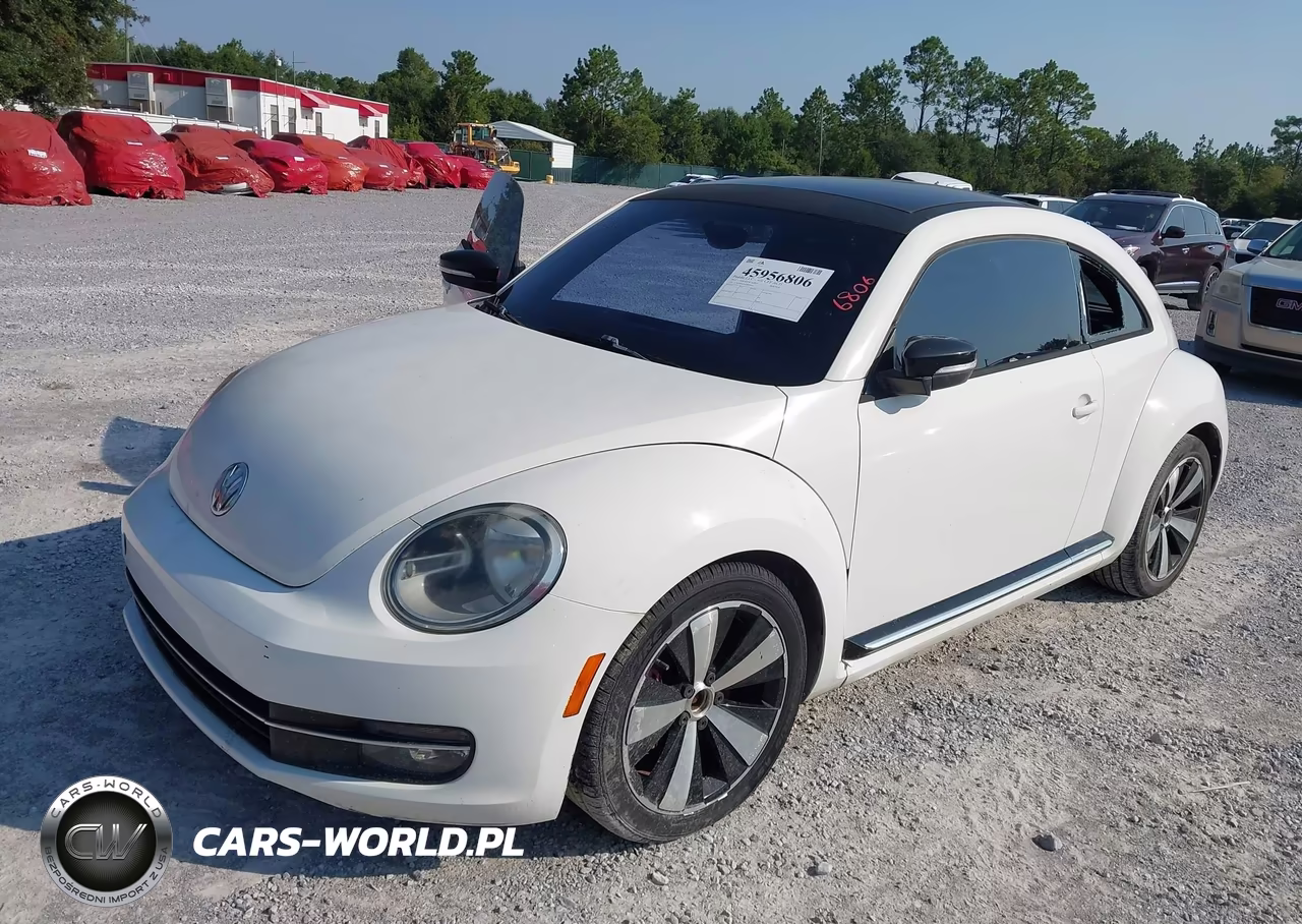 2012 Volkswagen Beetle 2.0T Turbo VIN:3VWV87AT8CM625454 - 2