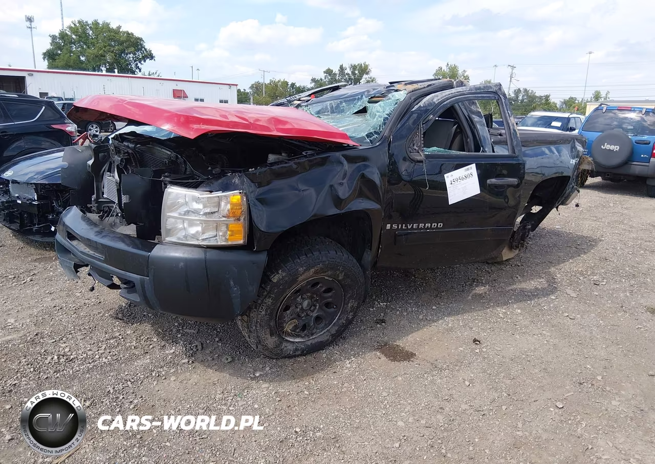 2008 Chevrolet Silverado 1500 Work Truck VIN:1GCEK14J98Z192938 - 2