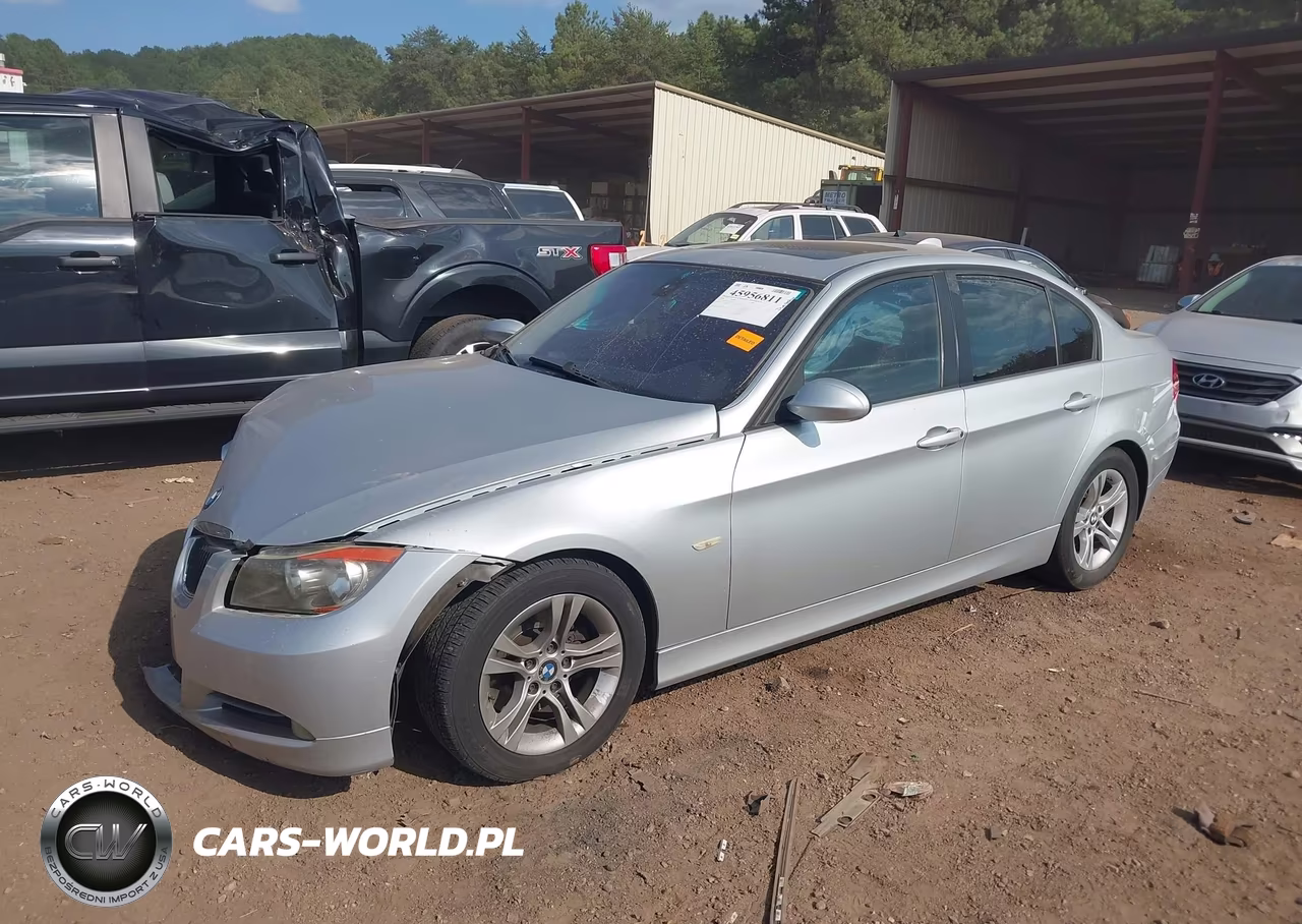2008 BMW 328I VIN:WBAVA37548NL54623 - 2