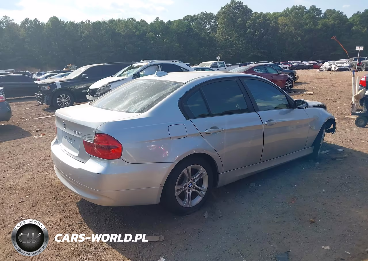 2008 BMW 328I VIN:WBAVA37548NL54623 - 4