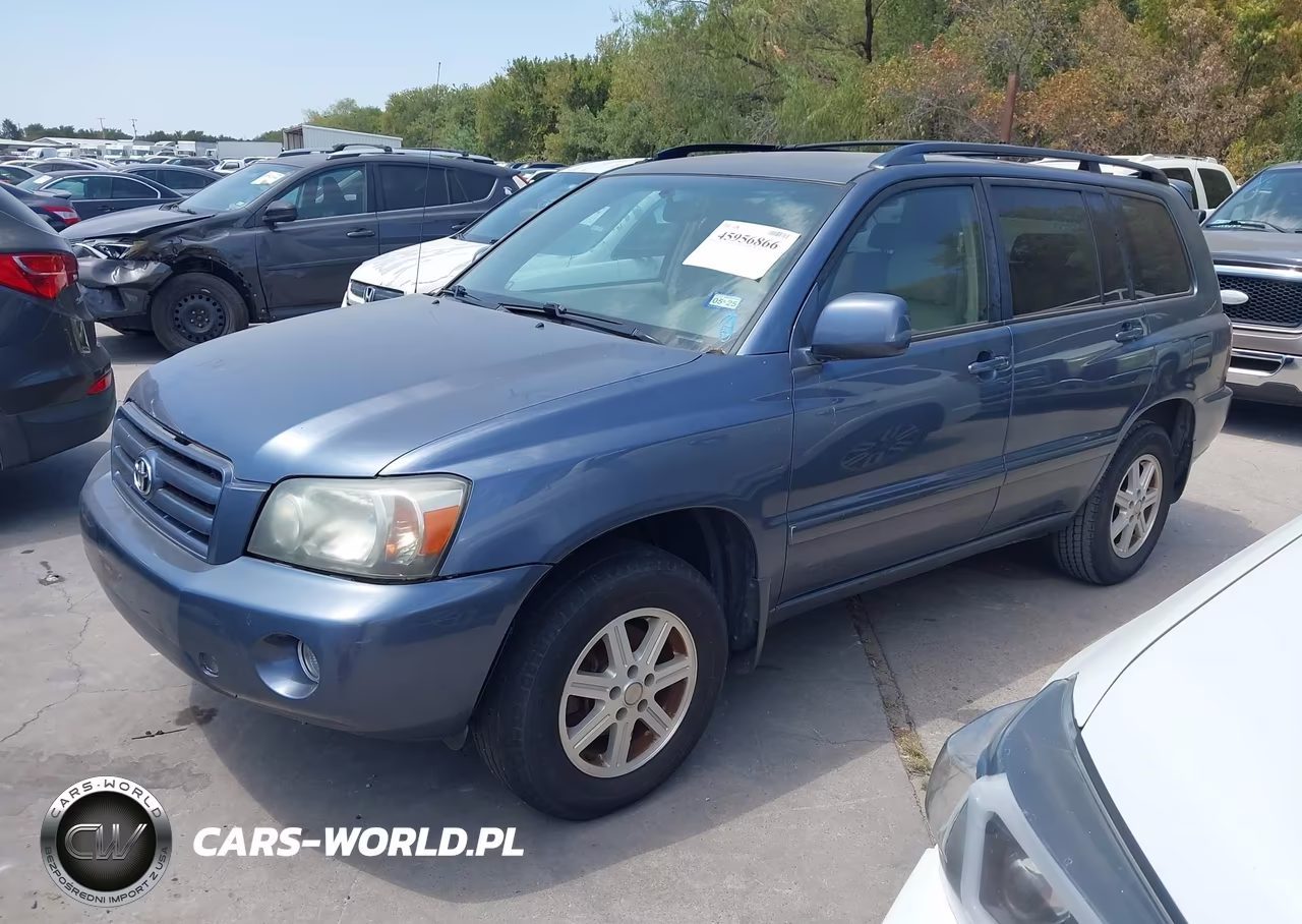 2007 Toyota Highlander VIN:JTEGD21AX70158826 - 2