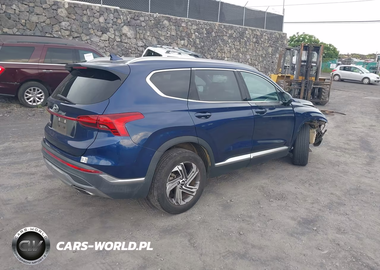 2021 Hyundai Santa Fe Sel VIN:5NMS24AJ0MH307496 - 4