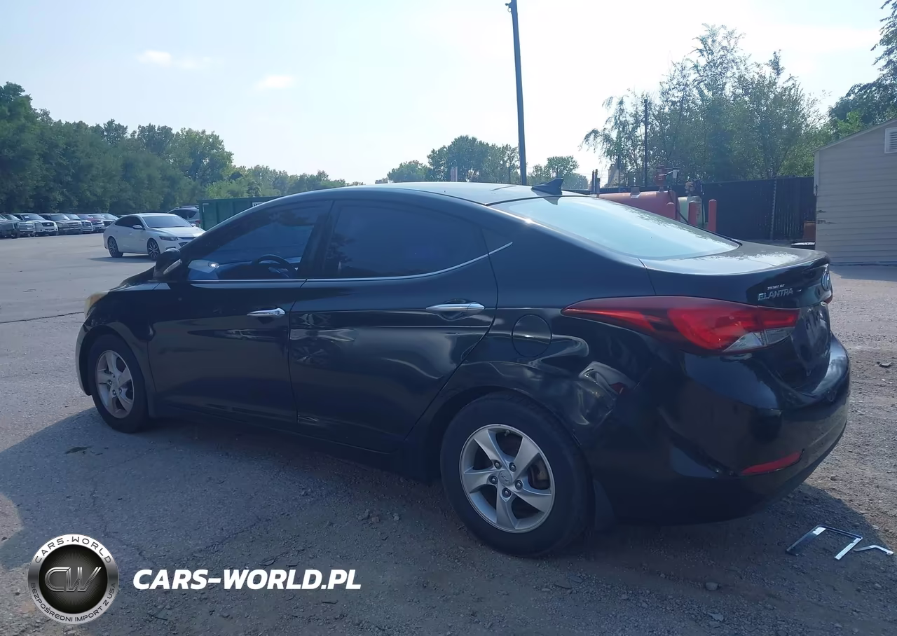 2014 Hyundai Elantra Limited VIN:KMHDH4AEXEU113302 - 3