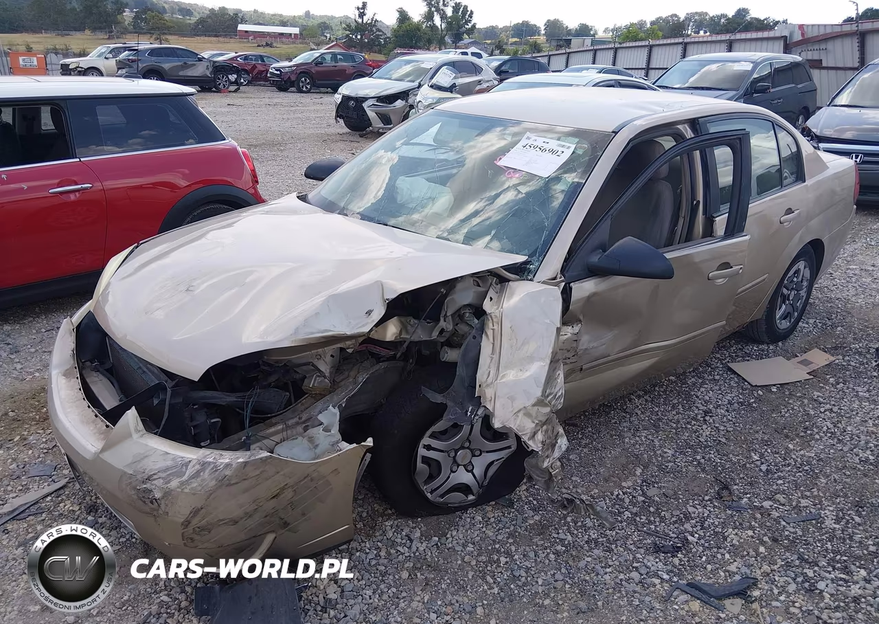 2006 Chevrolet Malibu Ls VIN:1G1ZS51F86F121911 - 2