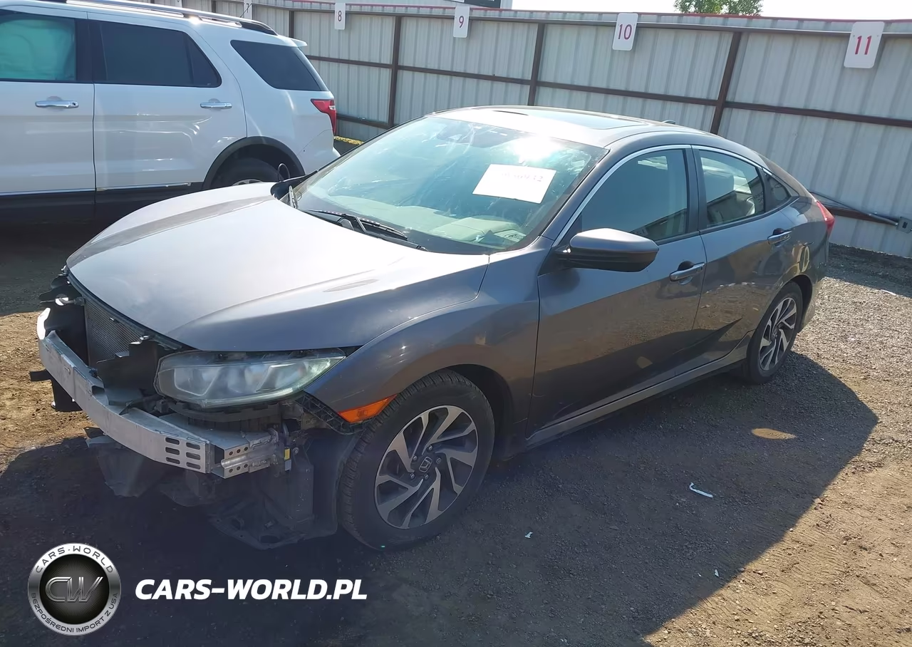 2017 Honda Civic Ex VIN:19XFC2F86HE017415 - 2