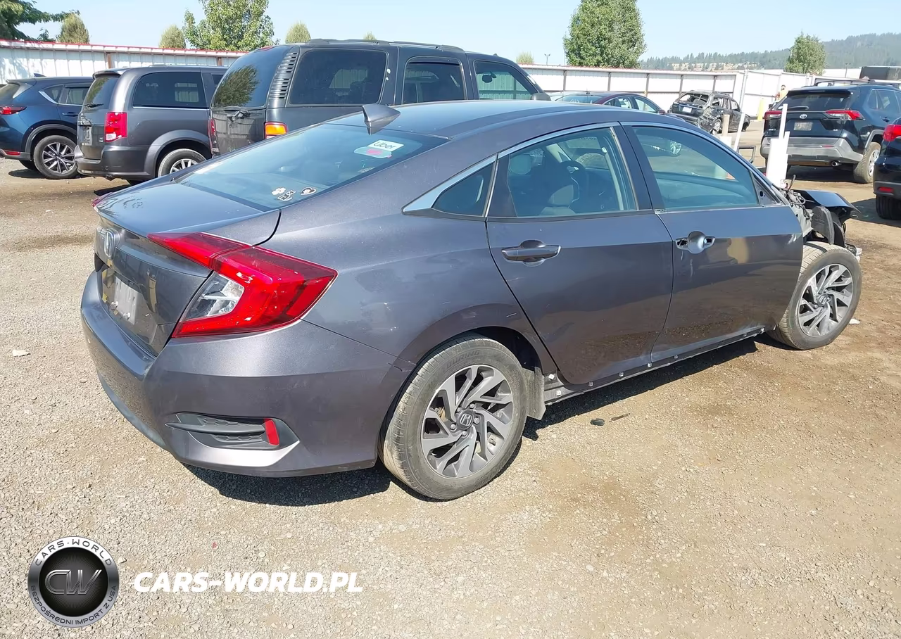 2017 Honda Civic Ex VIN:19XFC2F86HE017415 - 4