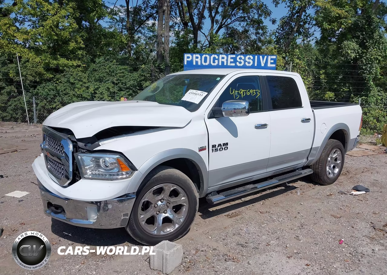 2018 Ram 1500 Laramie 4X4 5'7 Box VIN:1C6RR7NT9JS192377 - 2