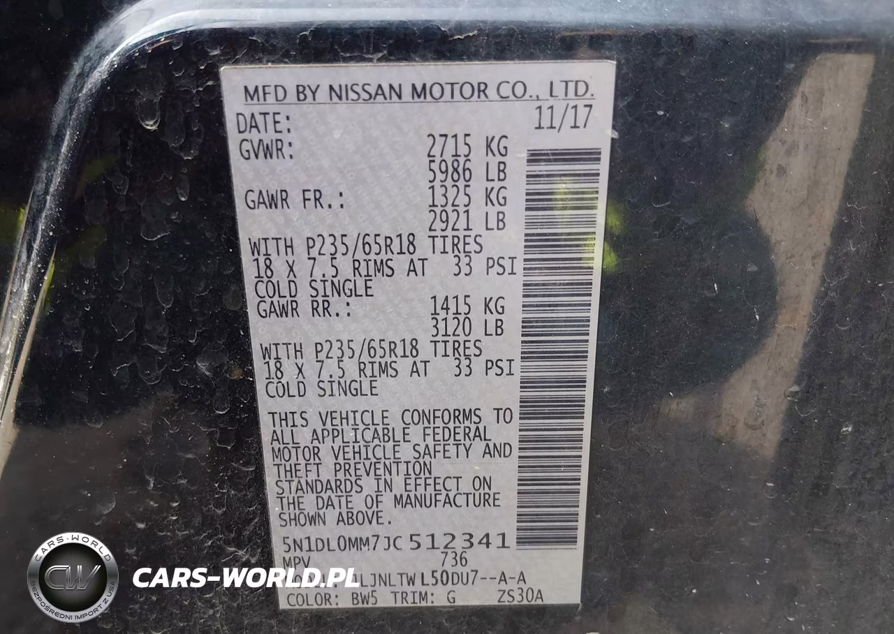 2018 Infiniti Qx60 VIN:5N1DL0MM7JC512341 - 9