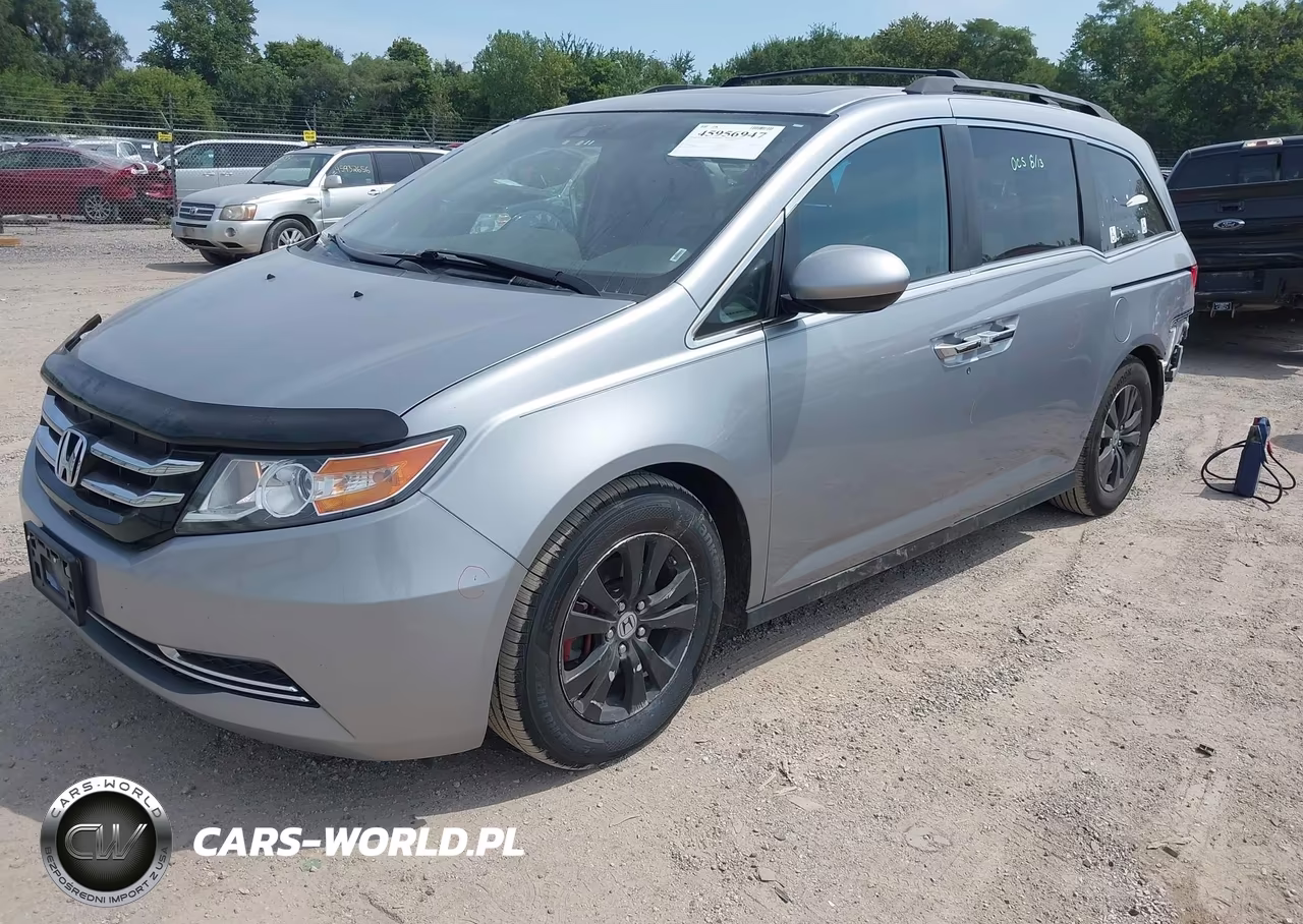 2016 Honda Odyssey Ex-L VIN:5FNRL5H62GB125386 - 2