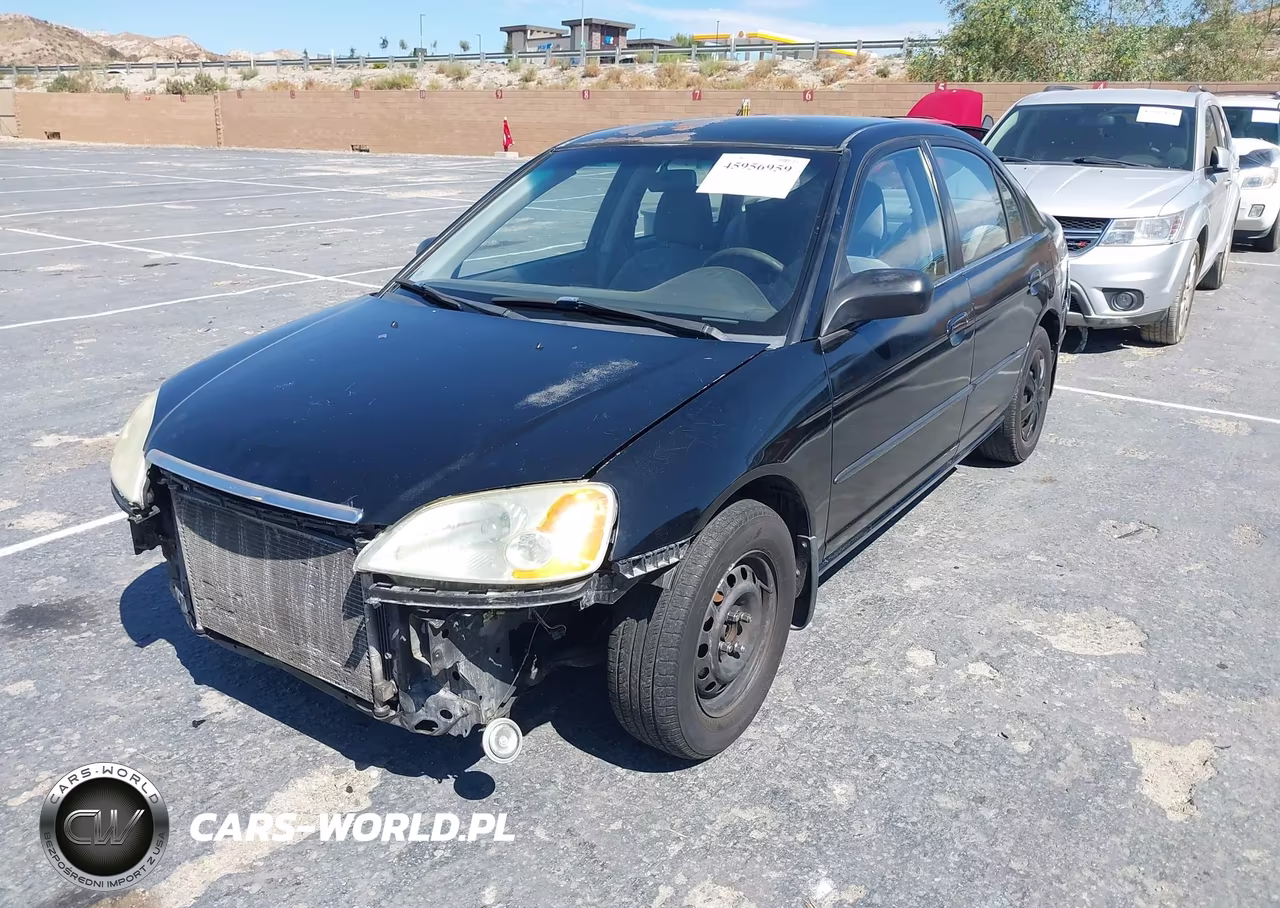 2001 Honda Civic Lx VIN:1HGES16591L016692 - 2