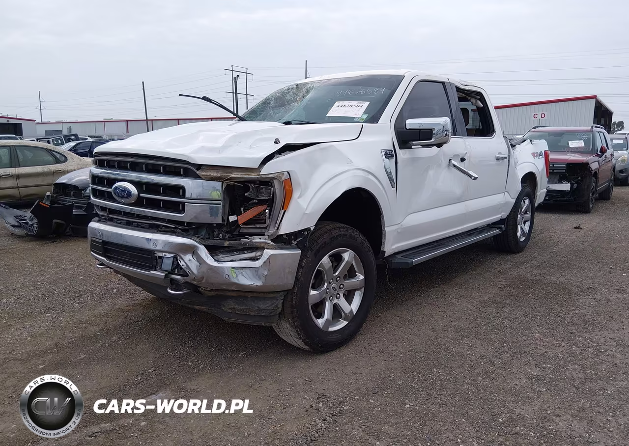 2021 Ford F-150 Lariat VIN:1FTFW1E51MFB40256 - 2