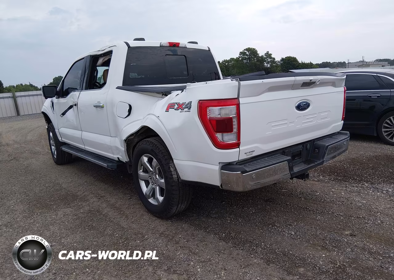 2021 Ford F-150 Lariat VIN:1FTFW1E51MFB40256 - 3