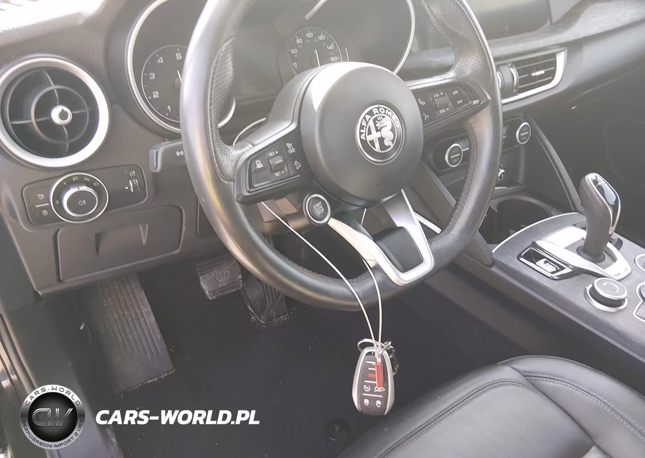 2021 Alfa Romeo Stelvio Awd VIN:ZASPAKAN5M7D18427 - 11