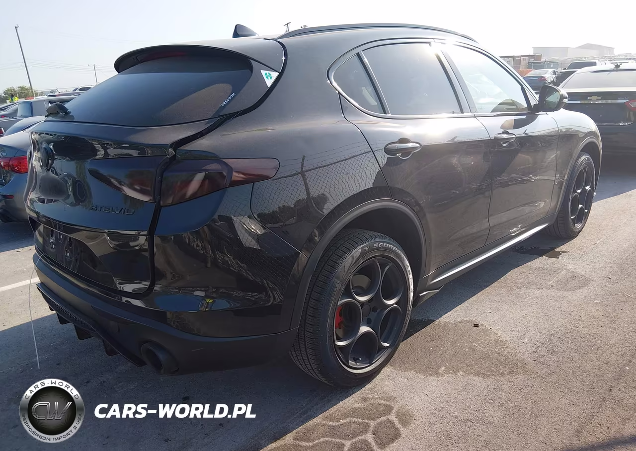 2021 Alfa Romeo Stelvio Awd VIN:ZASPAKAN5M7D18427 - 4