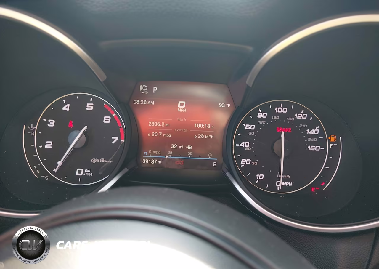 2021 Alfa Romeo Stelvio Awd VIN:ZASPAKAN5M7D18427 - 7