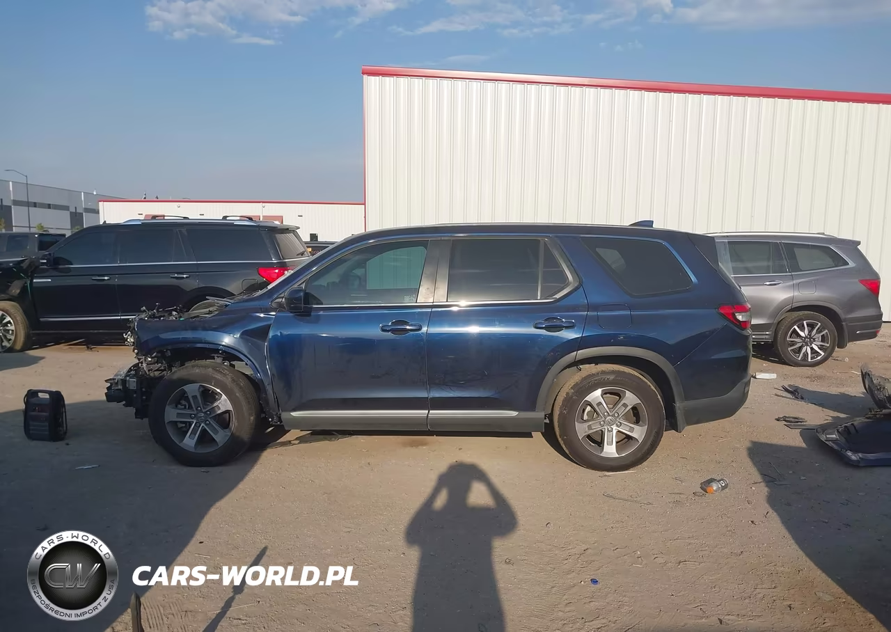 2025 Honda Pilot Ex-L VIN:5FNYG2H46SB024079 - 14