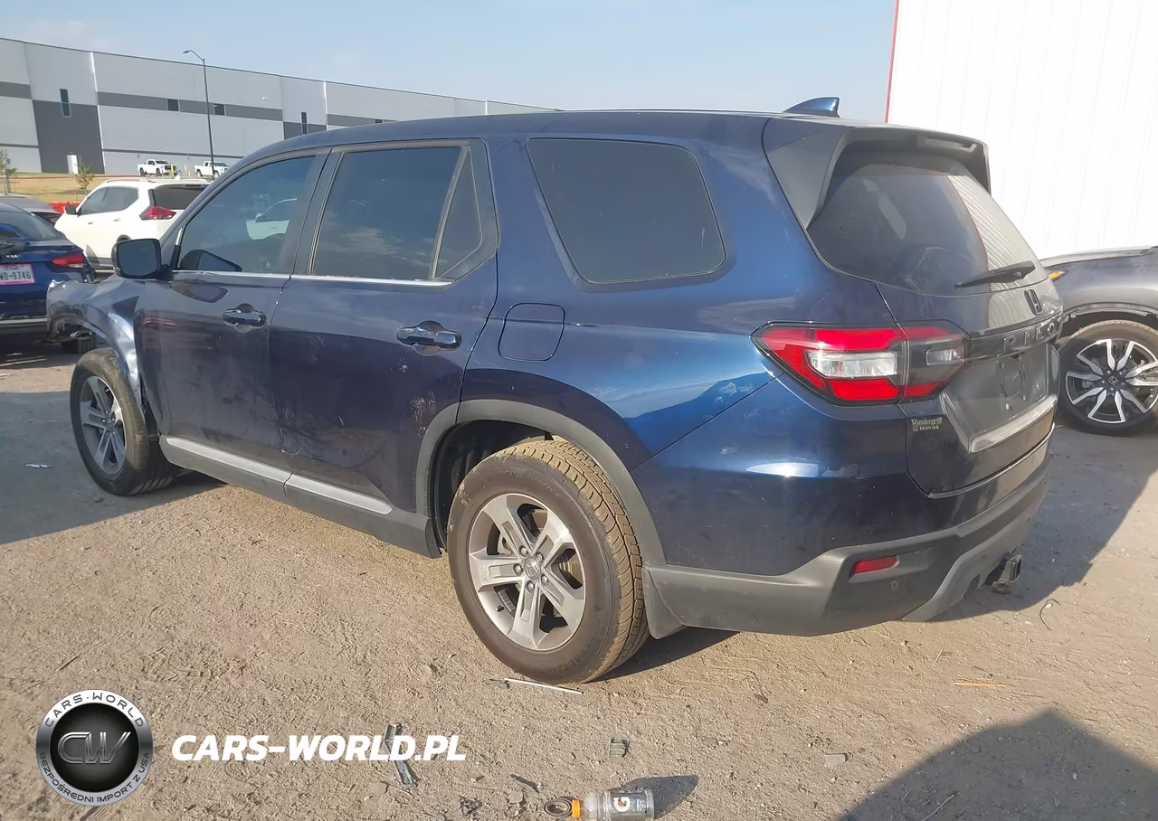 2025 Honda Pilot Ex-L VIN:5FNYG2H46SB024079 - 3