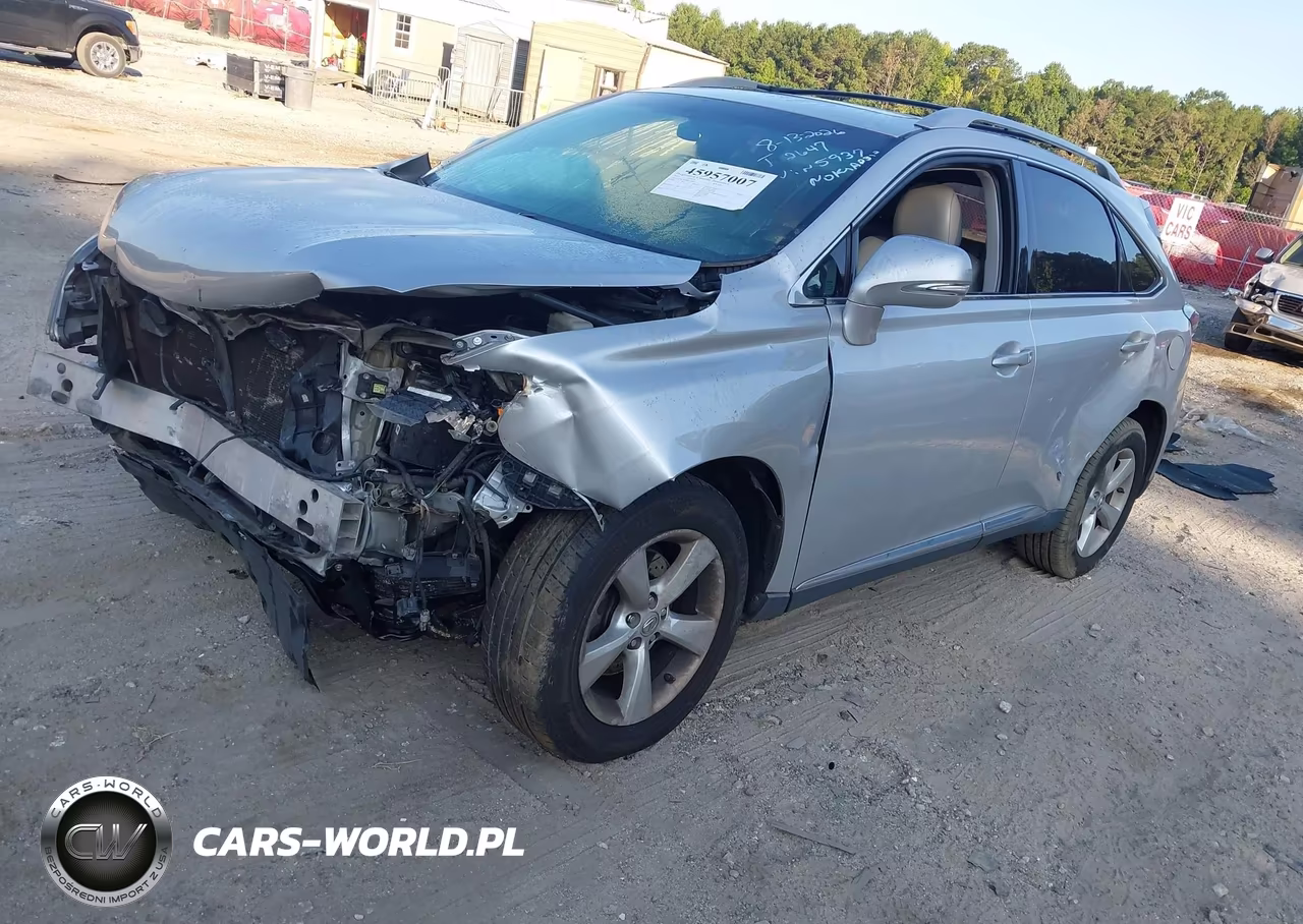 2011 Lexus Rx 350 VIN:2T2BK1BA8BC105937 - 2
