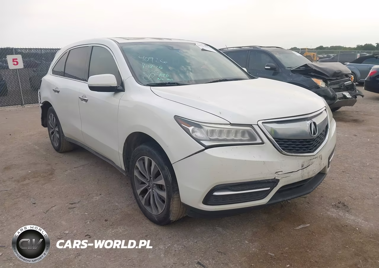 2016 Acura Mdx Technology Acurawatch Plus Packages-Technology Package VIN:5FRYD3H46GB008212 - 1