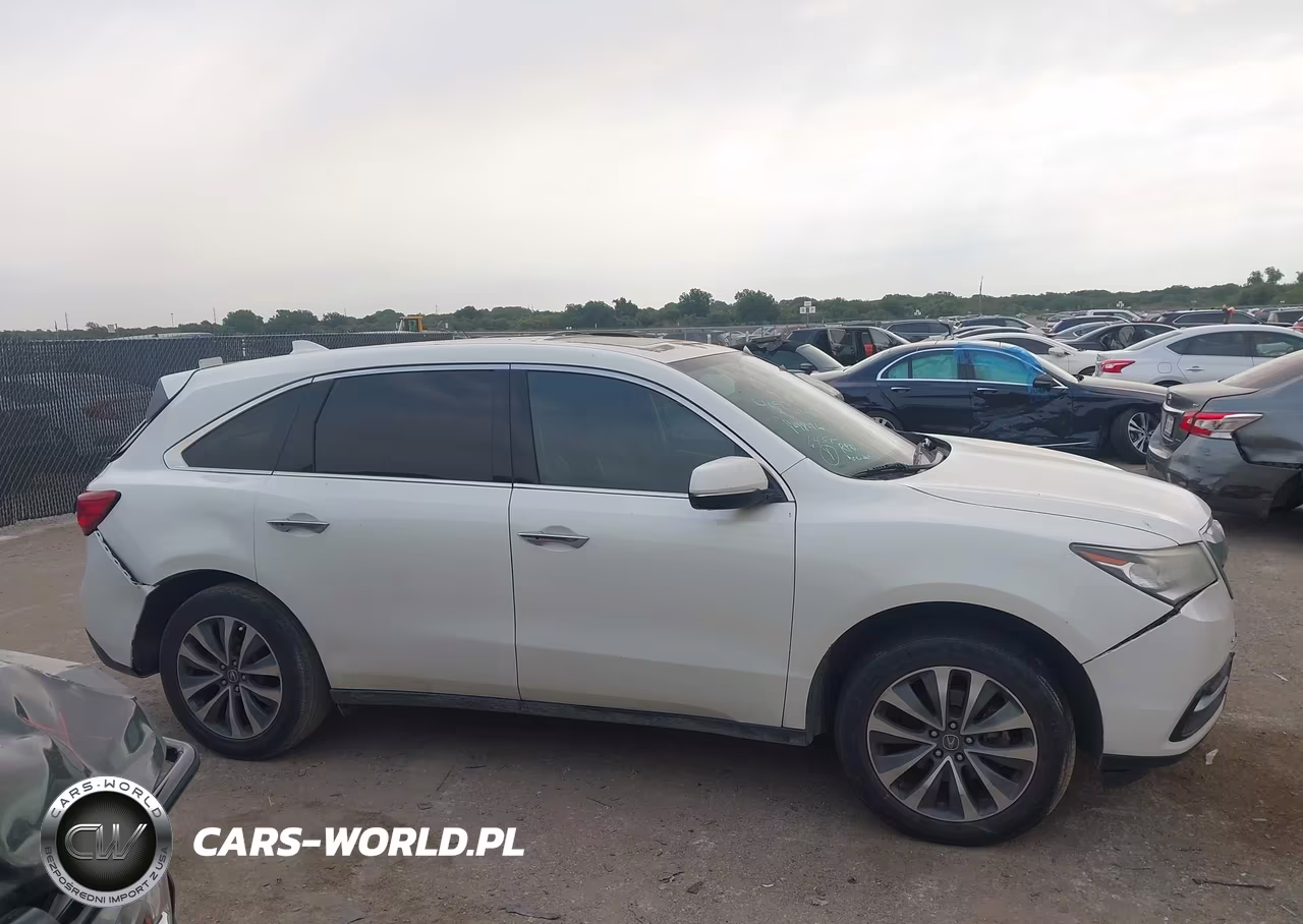 2016 Acura Mdx Technology Acurawatch Plus Packages-Technology Package VIN:5FRYD3H46GB008212 - 12