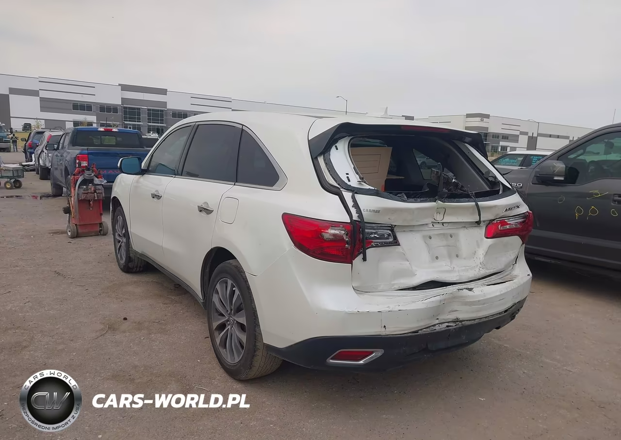 2016 Acura Mdx Technology Acurawatch Plus Packages-Technology Package VIN:5FRYD3H46GB008212 - 3