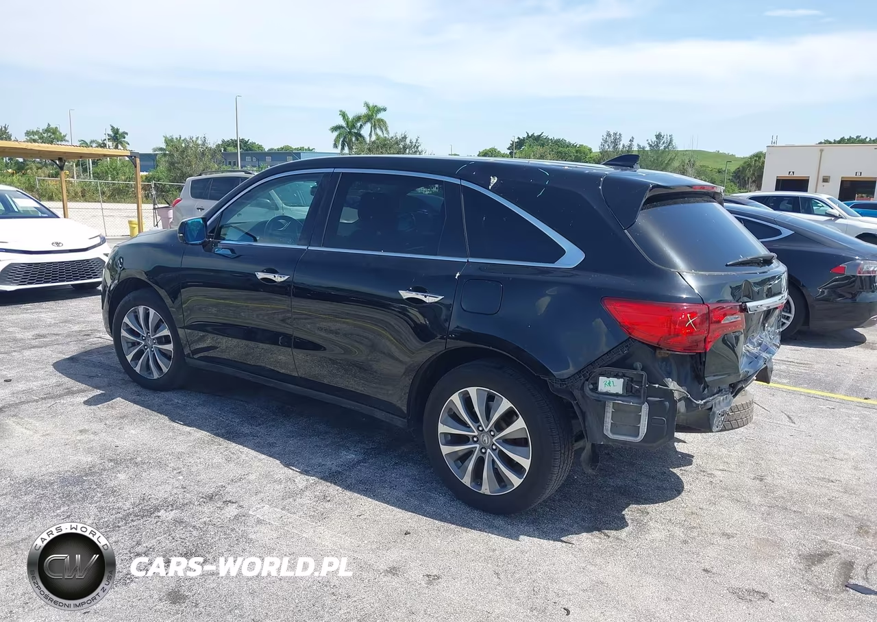 2014 Acura Mdx Technology Package VIN:5FRYD4H47EB038578 - 3