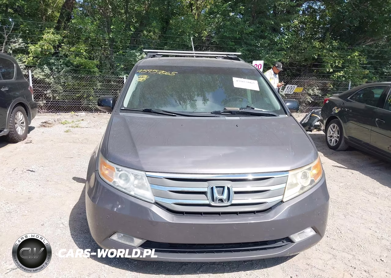 2011 Honda Odyssey Touring-Touring Elite VIN:5FNRL5H91BB047573 - 12
