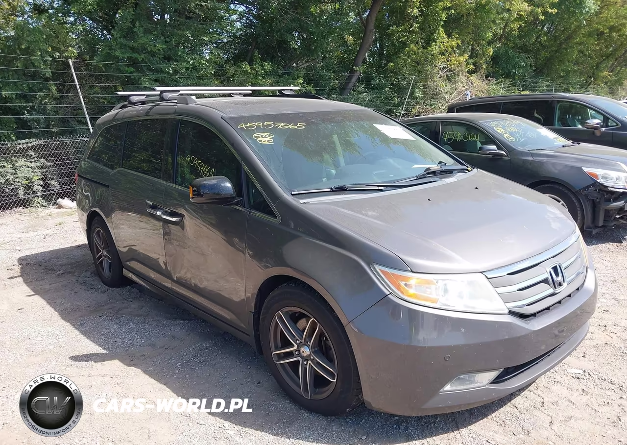 2011 Honda Odyssey Touring-Touring Elite VIN:5FNRL5H91BB047573 - 6