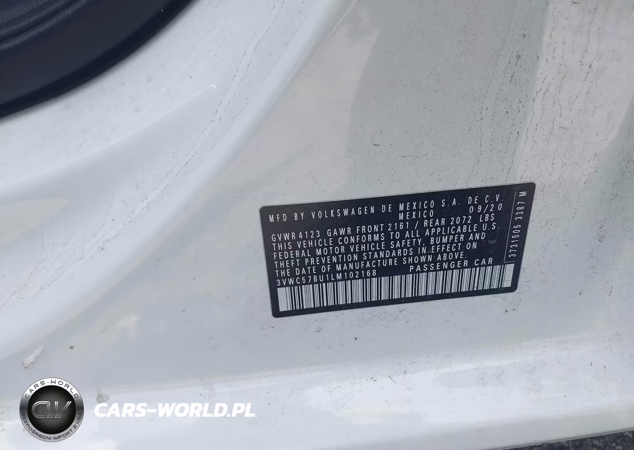 2020 Volkswagen Jetta 1.4T R-Line-1.4T S-1.4T Se VIN:3VWC57BU1LM102168 - 9