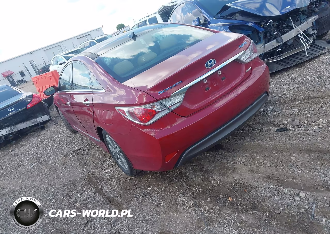 2015 Hyundai Sonata Hybrid Limited VIN:KMHEC4A43FA122159 - 3