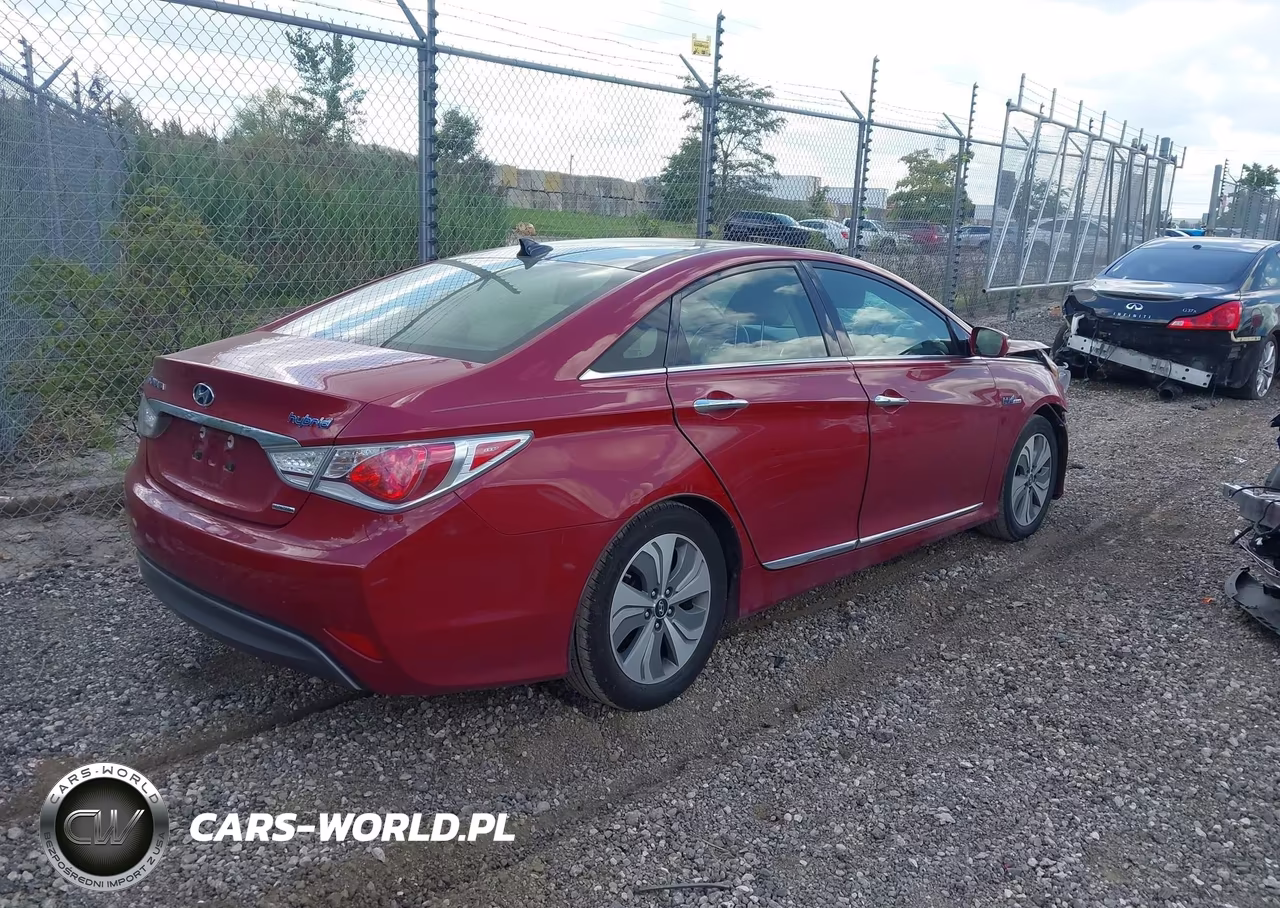 2015 Hyundai Sonata Hybrid Limited VIN:KMHEC4A43FA122159 - 4