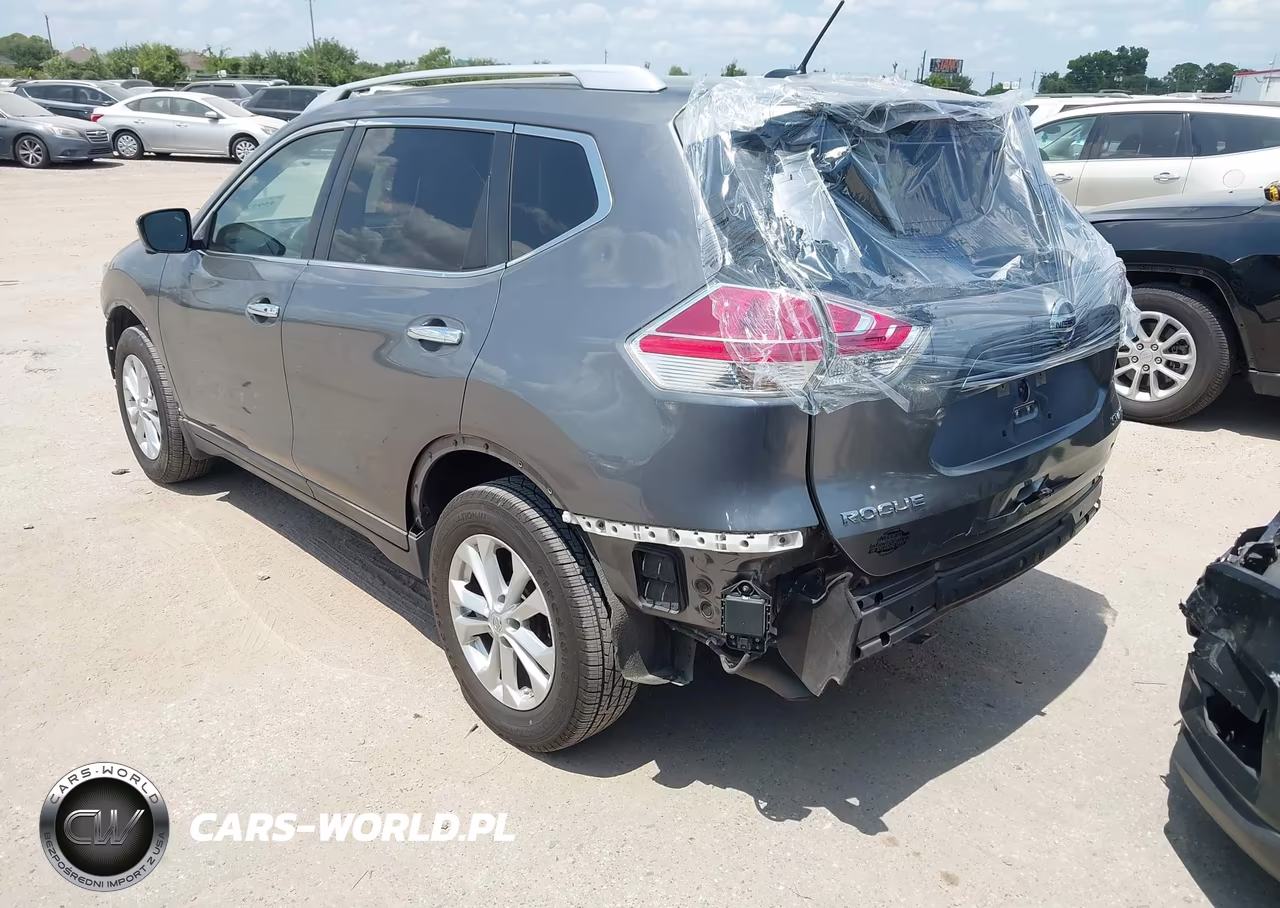 2016 Nissan Rogue Sv VIN:KNMAT2MV3GP660998 - 3