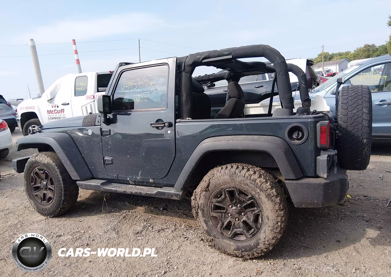 2017 Jeep Wrangler Willys Wheeler VIN:1C4AJWAG0HL712437 - 14
