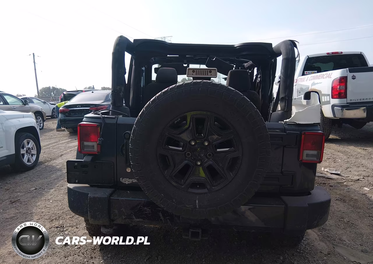 2017 Jeep Wrangler Willys Wheeler VIN:1C4AJWAG0HL712437 - 16