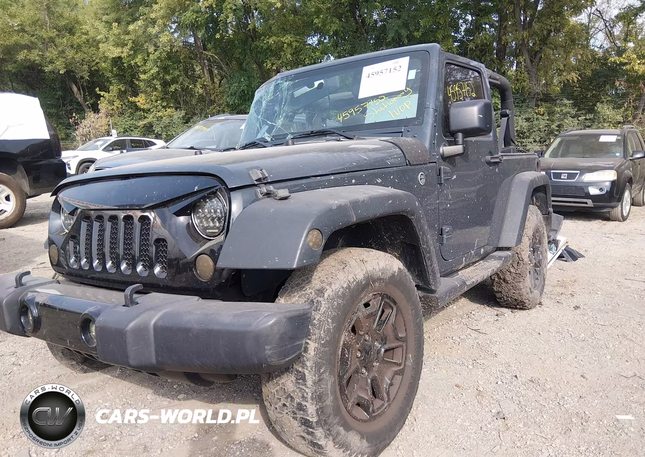 2017 Jeep Wrangler Willys Wheeler VIN:1C4AJWAG0HL712437 - 2