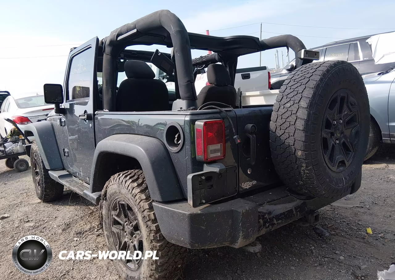 2017 Jeep Wrangler Willys Wheeler VIN:1C4AJWAG0HL712437 - 3