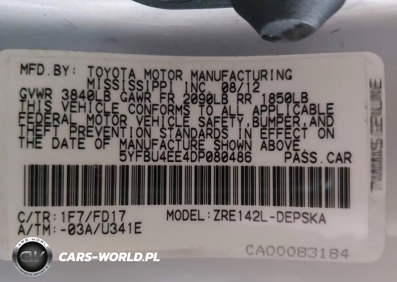2013 Toyota Corolla S VIN:5YFBU4EE4DP080486 - 9