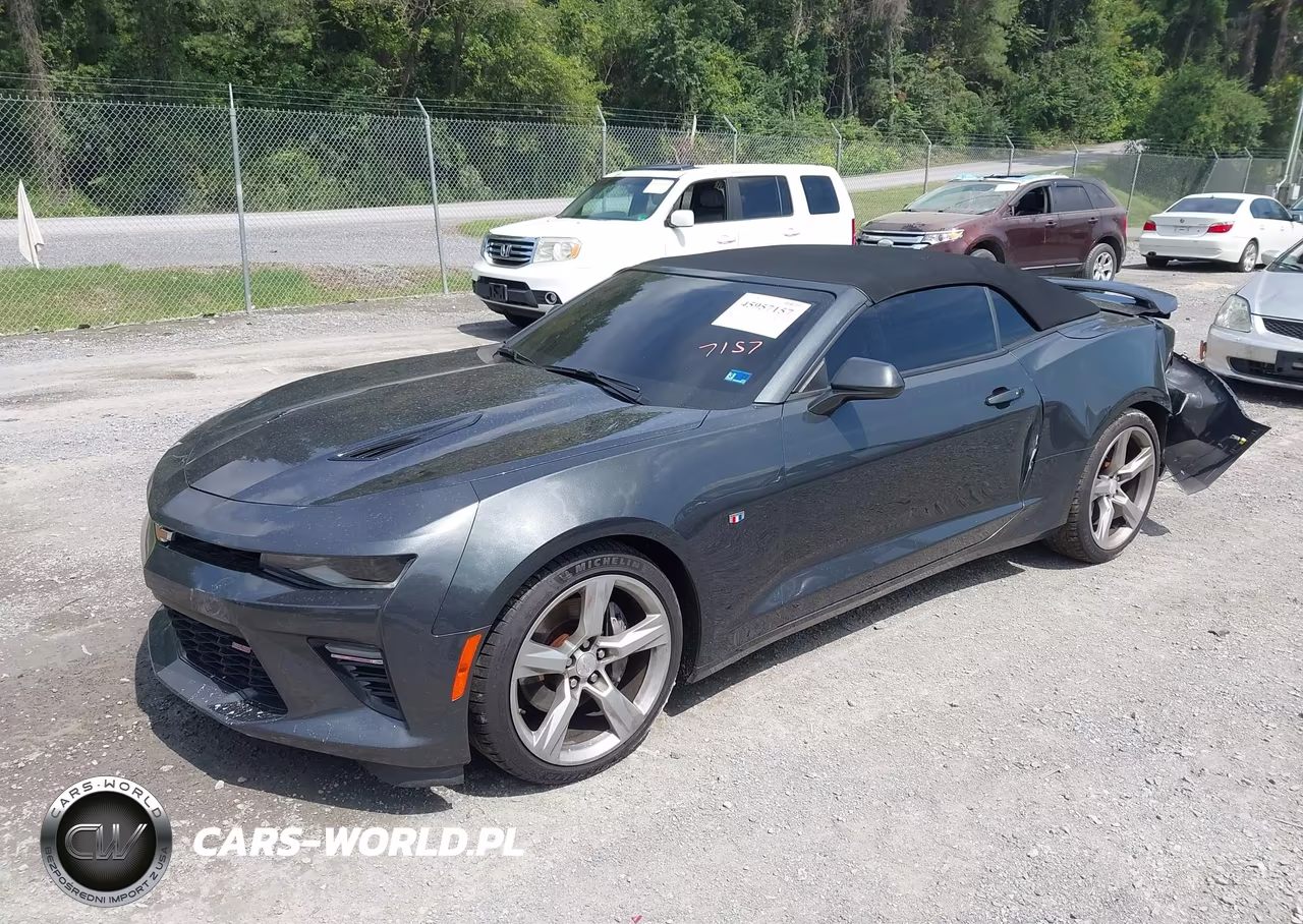 2016 Chevrolet Camaro 2Ss VIN:1G1FH3D71G0192821 - 2
