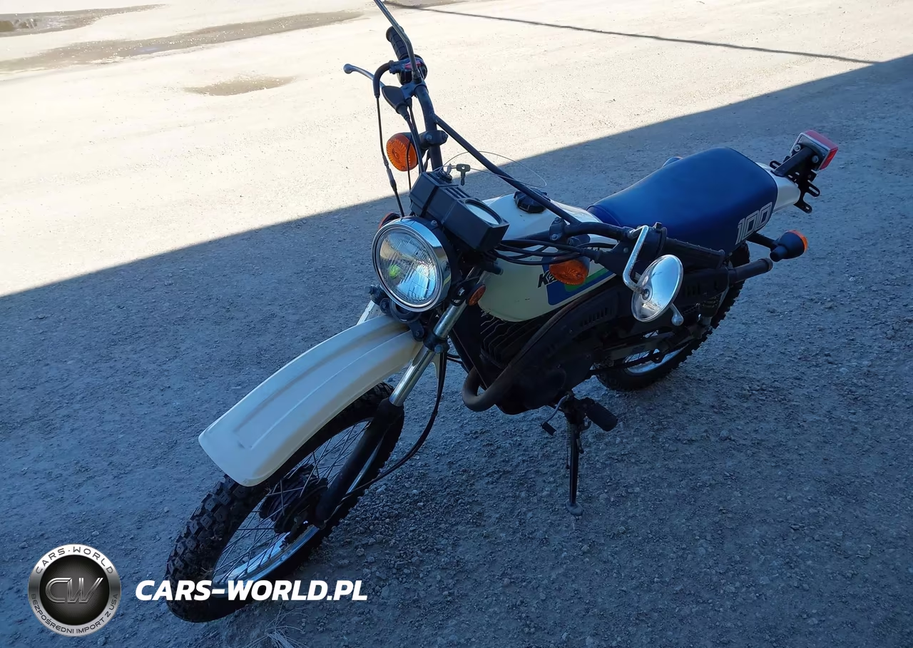1987 Kawasaki Ke100 B VIN:JKAKETB12HA014290 - 2