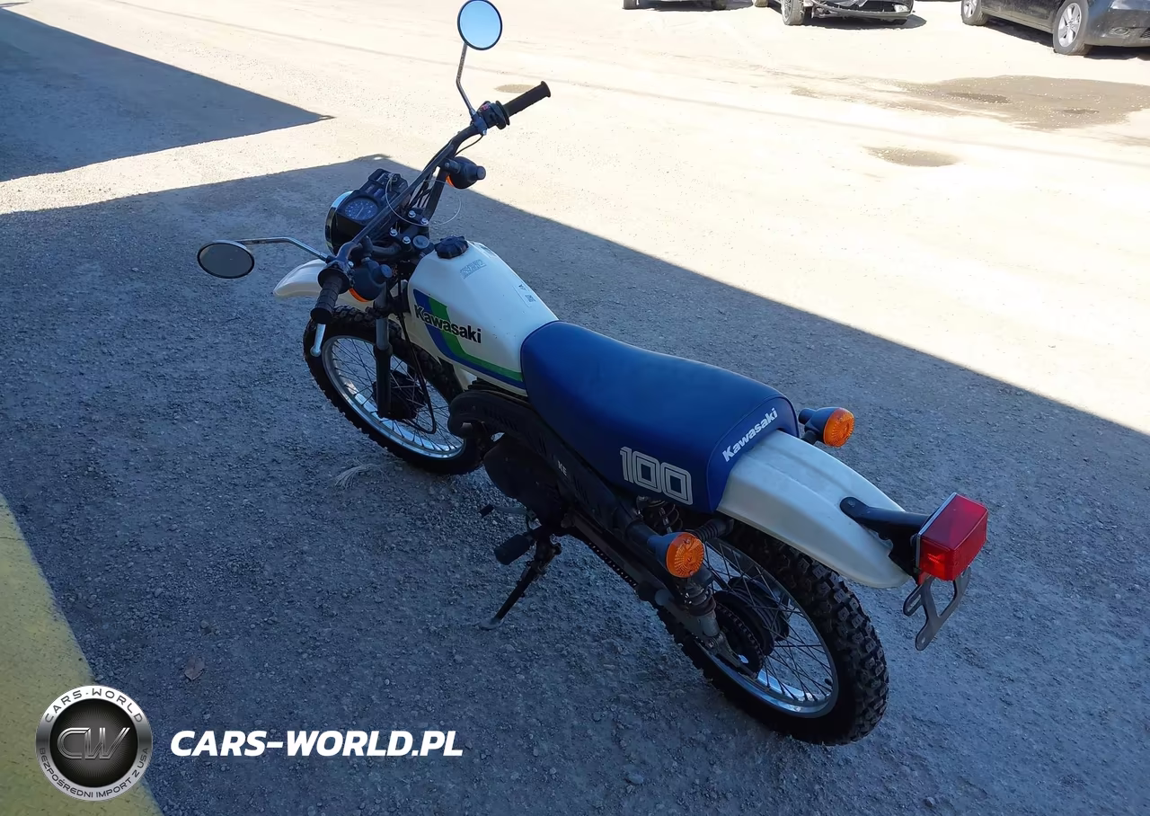 1987 Kawasaki Ke100 B VIN:JKAKETB12HA014290 - 3