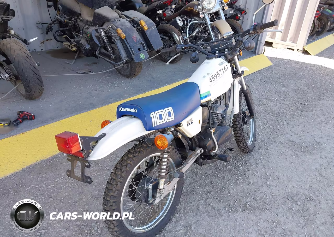 1987 Kawasaki Ke100 B VIN:JKAKETB12HA014290 - 4