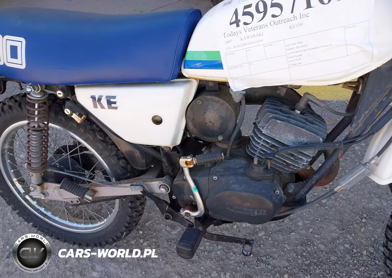 1987 Kawasaki Ke100 B VIN:JKAKETB12HA014290 - 8