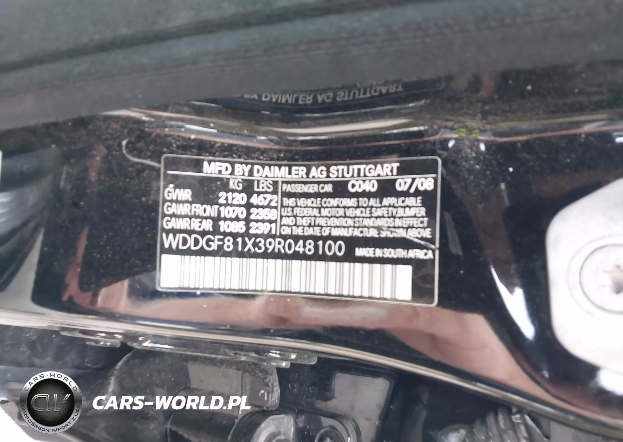2009 Mercedes-Benz C 300 Luxury 4Matic VIN:WDDGF81X39R048100 - 9