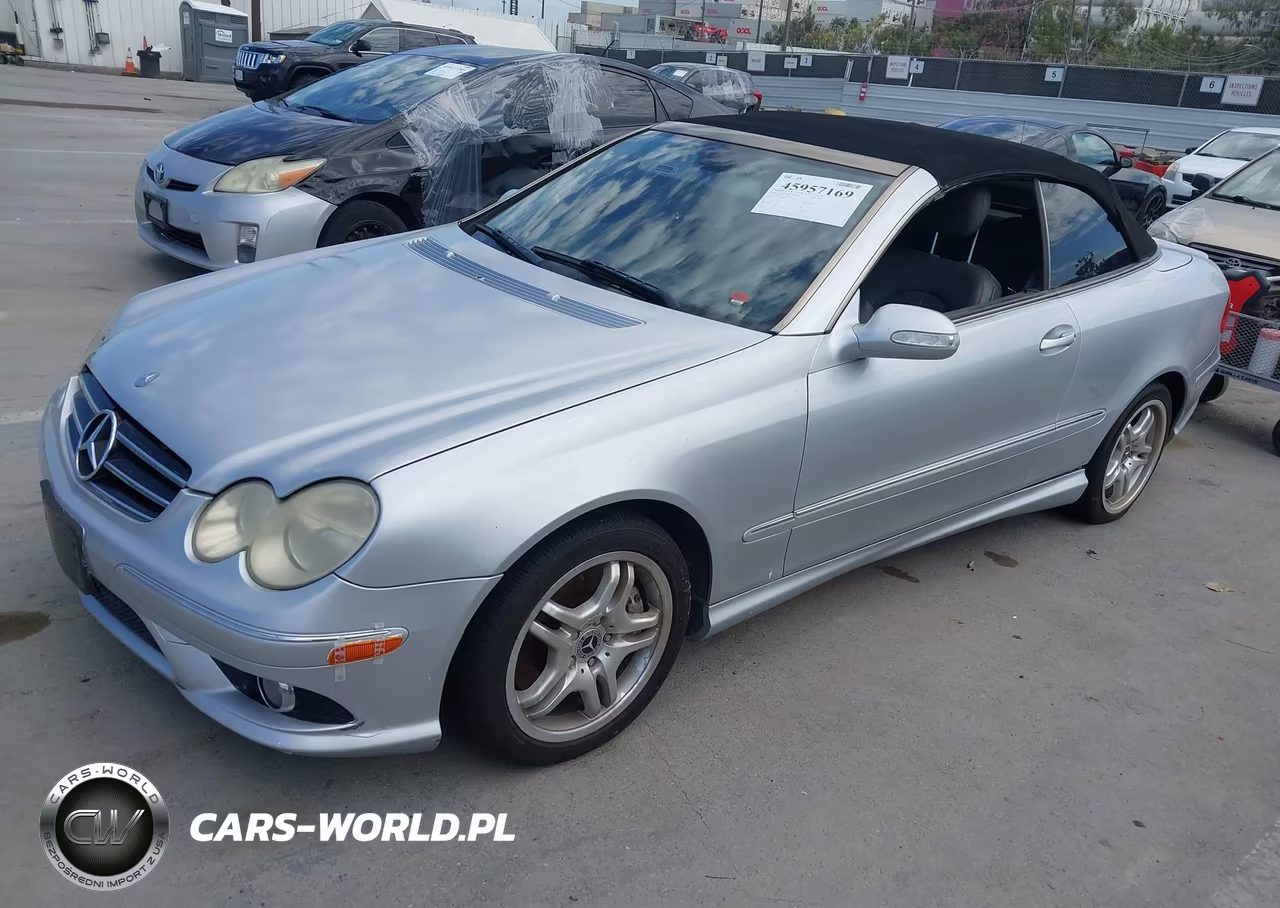 2006 Mercedes-Benz Clk 500 VIN:WDBTK75G06T061456 - 2