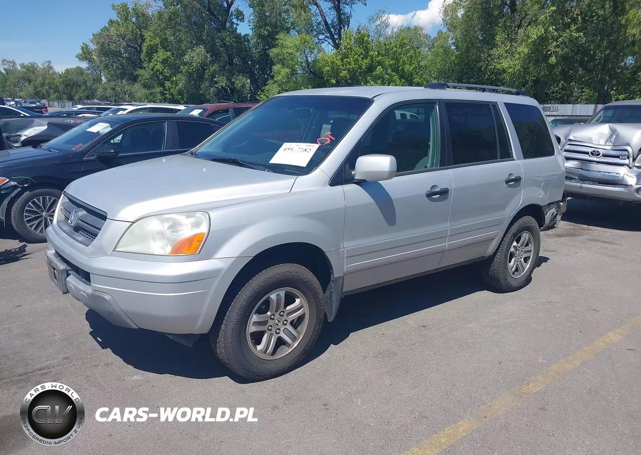 2004 Honda Pilot Ex-L VIN:2HKYF18514H565938 - 2