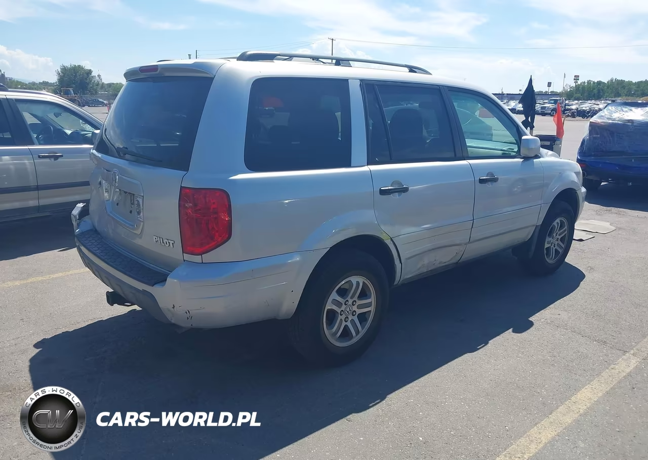 2004 Honda Pilot Ex-L VIN:2HKYF18514H565938 - 4