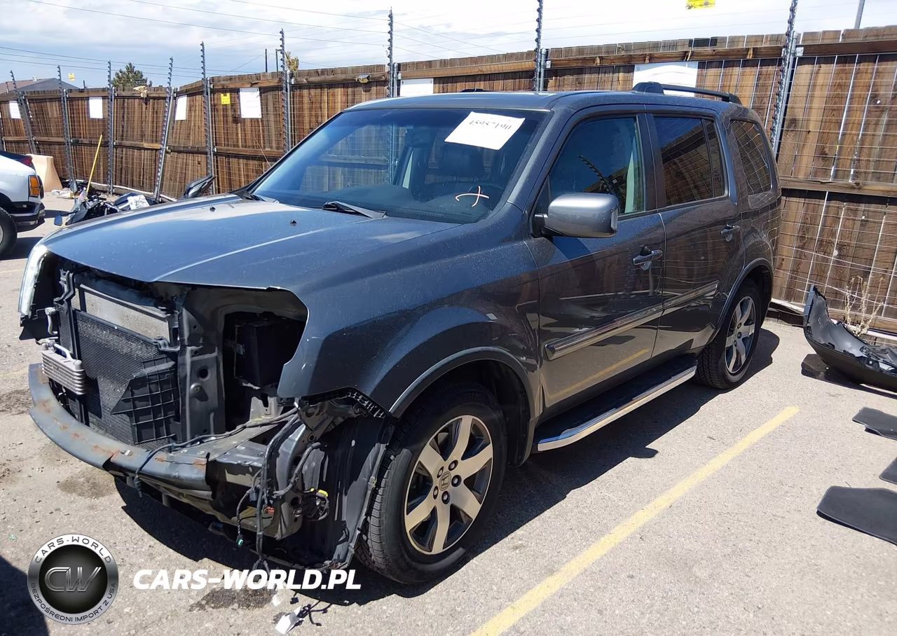 2012 Honda Pilot Touring VIN:5FNYF4H96CB042738 - 2